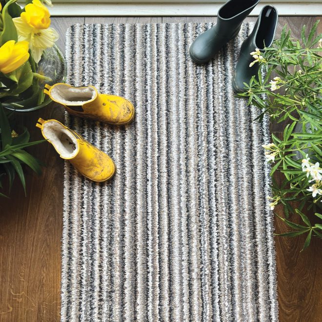 Portland Stone Stripe | Doormat Doormats | Runners UK Mainland Free Shipping