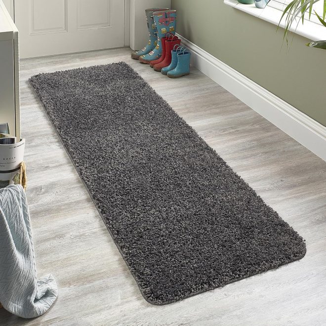 Pet Shaggy Rug Charcoal Howler & Scratch | Pet Mats UK Mainland Free Shipping