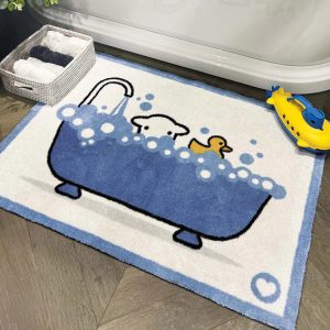 Bathtime Herdy | Kids Bath Mat Bathroom Mats | Sets UK Mainland Free Shipping