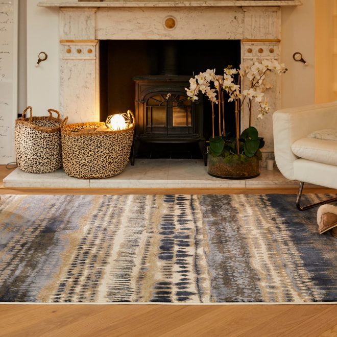 Batik Multi Contemporary Rugs UK Mainland Free Shipping
