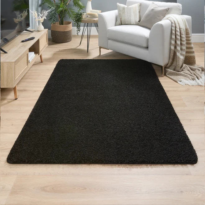 My Rug | Washable Black Mats and Runners UK Mainland Free Shipping