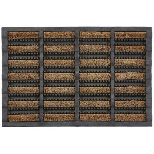 Door Mat Coir Scraper Mat – Natural Doormats | Runners UK Mainland Free Shipping