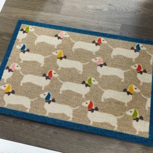 Patterned Doggie Mat & Runner Howler & Scratch | Pet Mats UK Mainland Free Shipping