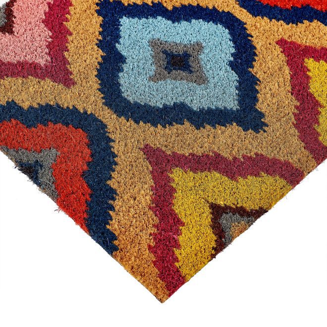Door Mat | Ikat Doormat Doormats | Runners UK Mainland Free Shipping