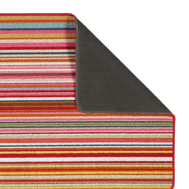 Candy Multi Bright Stripe Mats and Runners UK Mainland Free Shipping