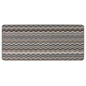 Candy Multi Monochrome ZigZag Mats and Runners UK Mainland Free Shipping