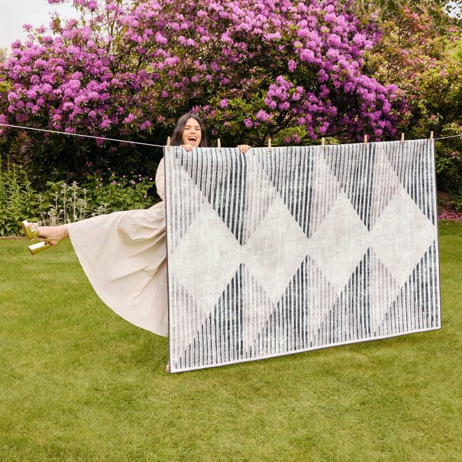 Eco-Washable | Charcoal Rug Eco-Washable Rugs UK Mainland Free Shipping