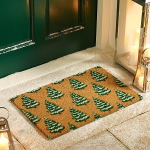 Door Mat | Christmas Trees Doormats | Runners UK Mainland Free Shipping