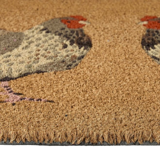 Door Mat Coir Chickens Doormats | Runners UK Mainland Free Shipping