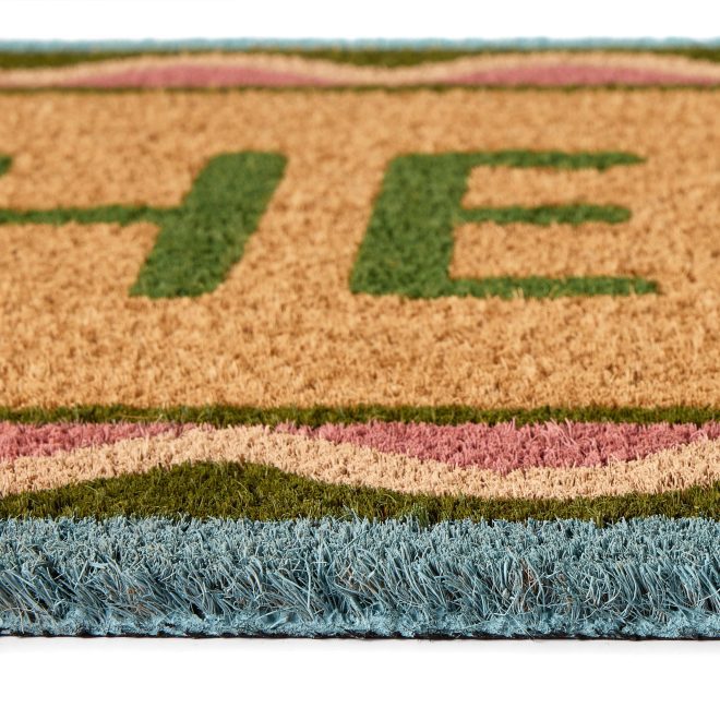 Door Mat | Hello Scallop Doormats | Runners UK Mainland Free Shipping