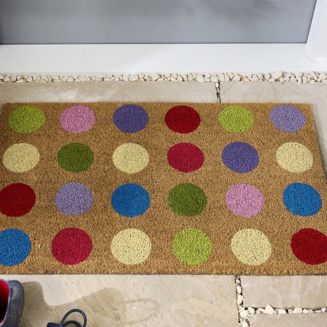Door Mat Spots | 45cm x 75cm Doormats | Runners UK Mainland Free Shipping
