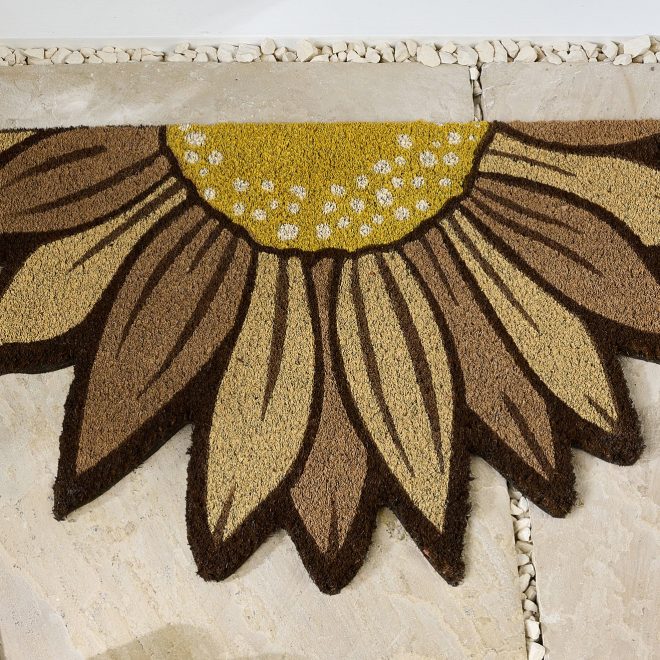 Door Mat Sunflowers | 45cm x 75cm Doormats | Runners UK Mainland Free Shipping