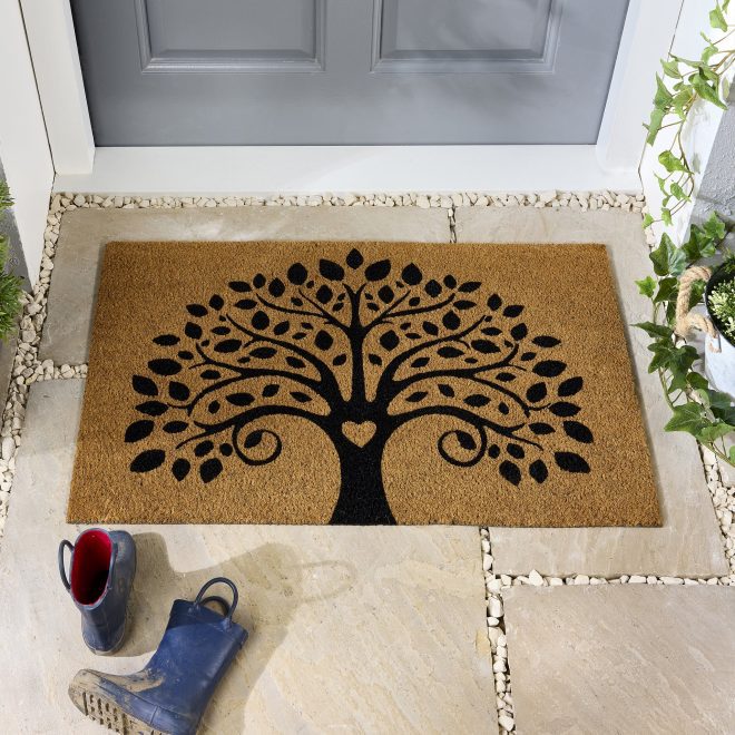 Coir Tree Of Life Doormats | Runners UK Mainland Free Shipping