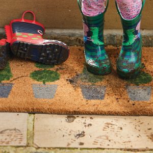 Door Mat Coir – Topiary Doormats | Runners UK Mainland Free Shipping