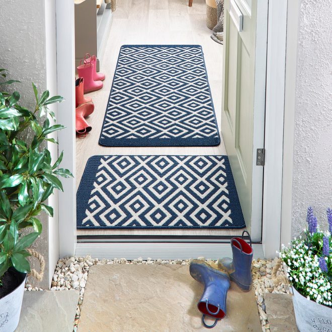 Cosy – Navy Mats and Runners UK Mainland Free Shipping