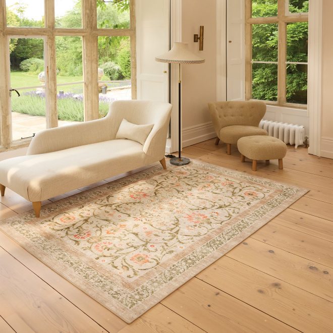 Eco-Washable | Paisley Rug Eco-Washable Rugs UK Mainland Free Shipping