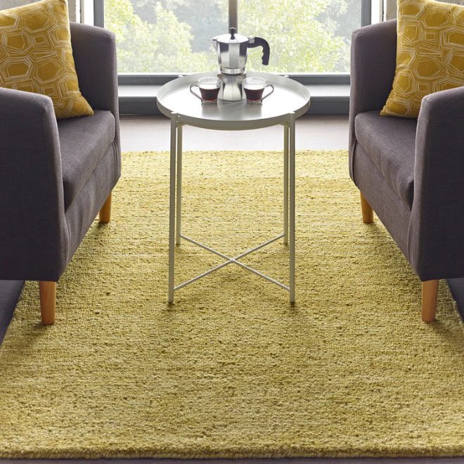 Country Autumn Gold Wool Rugs UK Mainland Free Shipping