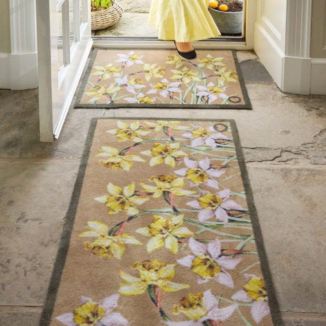Daffodil Blooms | Doormat & Runner Doormats | Runners UK Mainland Free Shipping