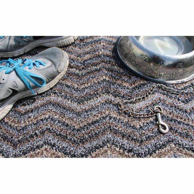 Cotton – Candy Rock Zig Zag Mats and Runners UK Mainland Free Shipping