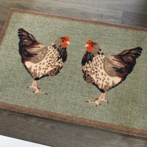 Chickens Doormat Mats and Runners UK Mainland Free Shipping