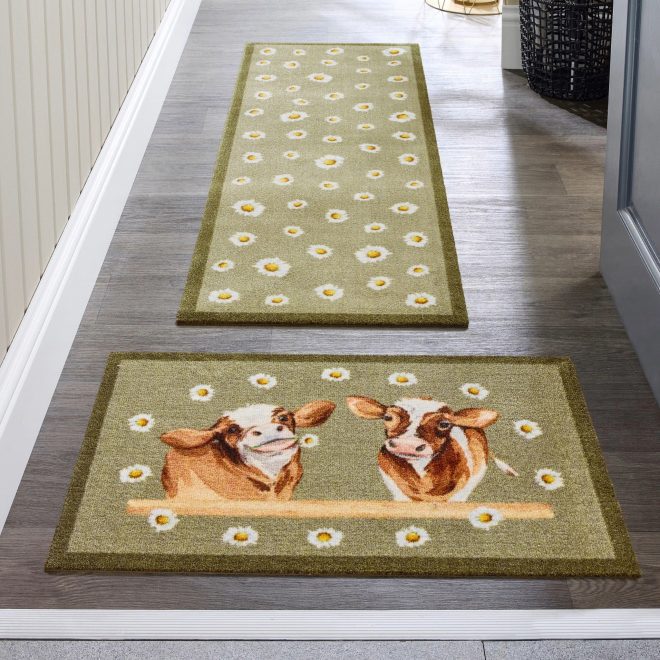 Daisy Cow Mats and Runners UK Mainland Free Shipping