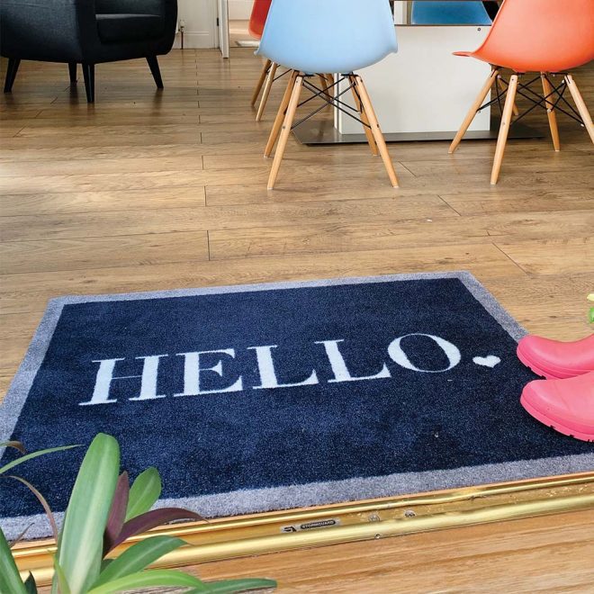 Door Mat- Hello Mats and Runners UK Mainland Free Shipping