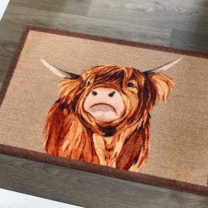 Highland Cow Mats and Runners UK Mainland Free Shipping