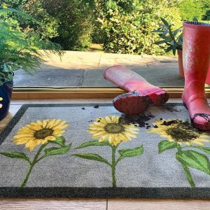 Sunflowers Mat & Runner Mats and Runners UK Mainland Free Shipping