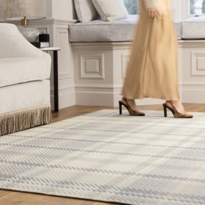Eco-Washable | Isla Plaid Natural Eco-Washable Rugs UK Mainland Free Shipping