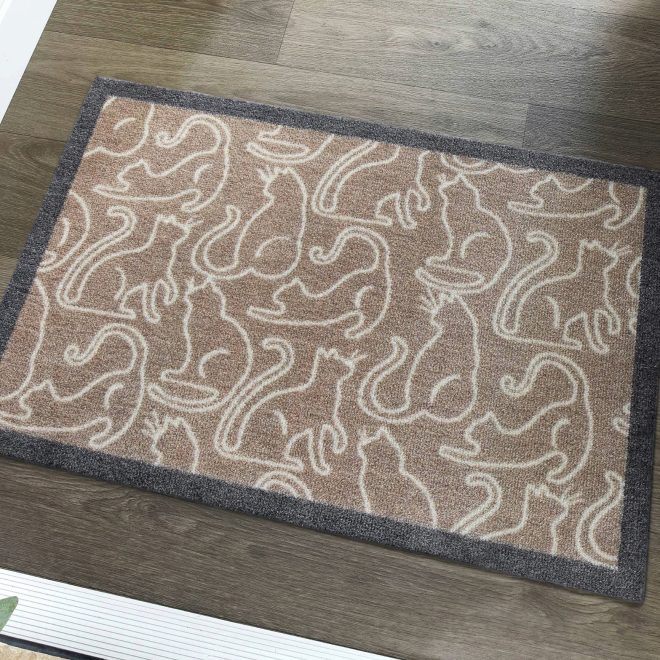 Patterned   Cats | Doormat Howler & Scratch | Pet Mats UK Mainland Free Shipping