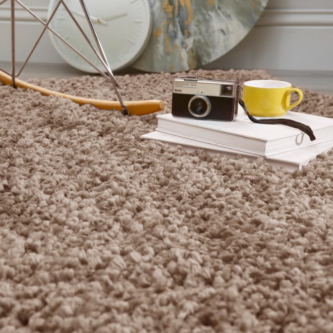 Portland Natural Shagpile Rugs UK Mainland Free Shipping