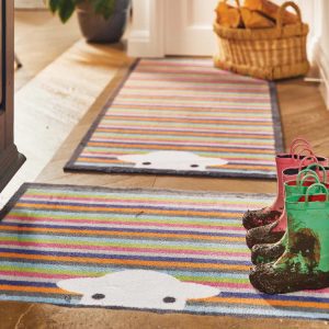 Peep Stripe Herdy Doormats | Runners UK Mainland Free Shipping