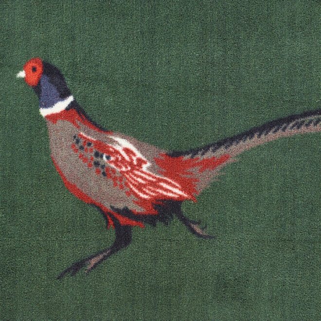 Pheasant  Green Doormats | Runners UK Mainland Free Shipping