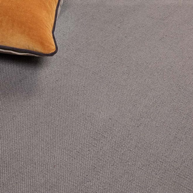Woven Plain | Warm Grey Eco-Washable Rugs UK Mainland Free Shipping