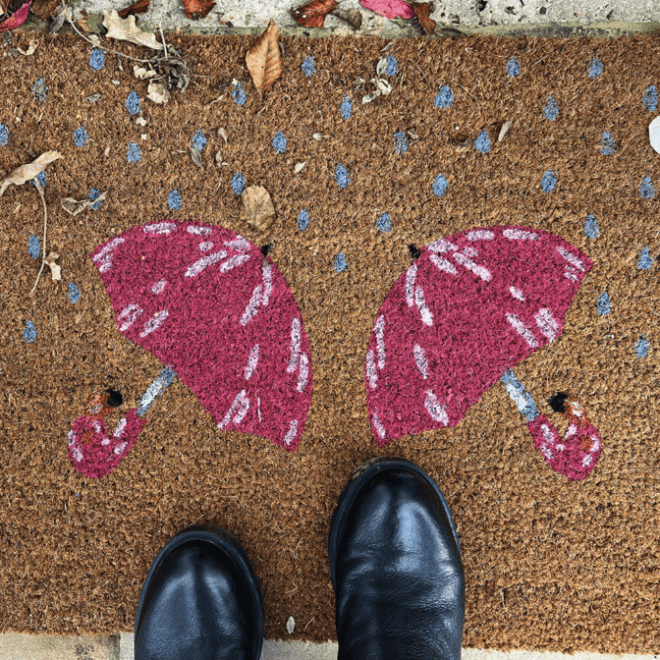 Door Mat Umbrella | 45cm x 75cm Doormats | Runners UK Mainland Free Shipping
