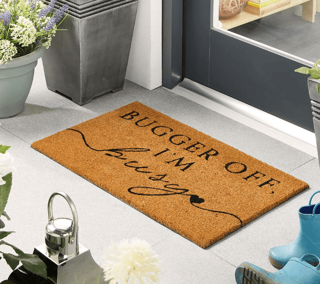 Door Mat | I’m Busy Doormats | Runners UK Mainland Free Shipping