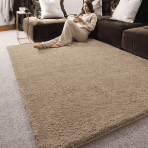 Lux Stone | Shagpile Rug Shagpile Rugs UK Mainland Free Shipping