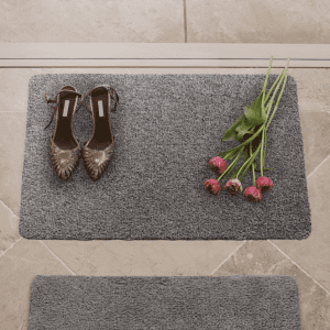 Plain Fleck | Light Grey Doormat Doormats | Runners UK Mainland Free Shipping