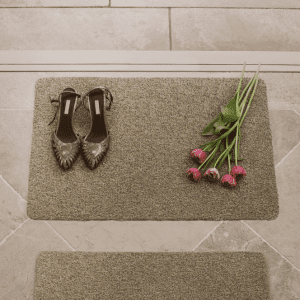 Plain Fleck | Linen Doormat Doormats | Runners UK Mainland Free Shipping