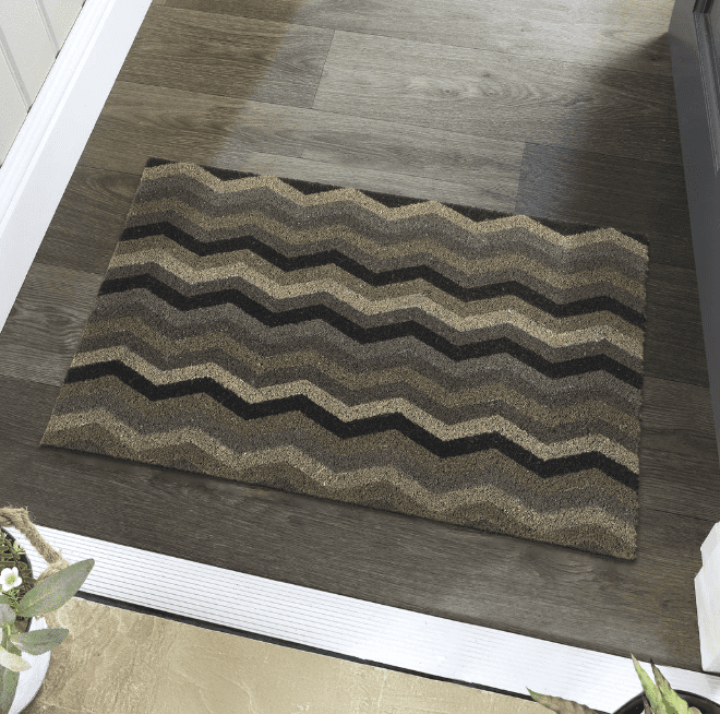 Door Mat | Ocean Zig Zag Doormats | Runners UK Mainland Free Shipping