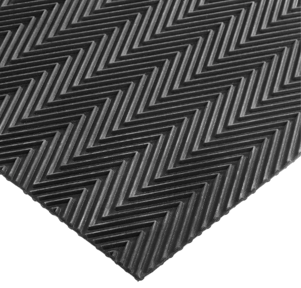 Reversible Rubber Zig Zag Doormat Doormats | Runners UK Mainland Free Shipping