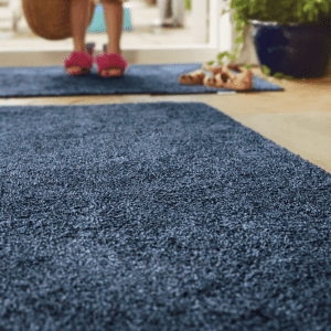 Plain Indigo | Doormat Doormats | Runners UK Mainland Free Shipping