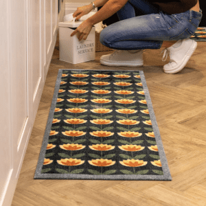 Retro Floral Mats and Runners UK Mainland Free Shipping