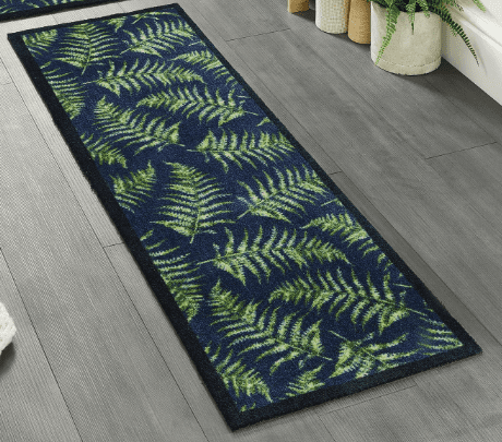 Fern Leaves Mats and Runners UK Mainland Free Shipping