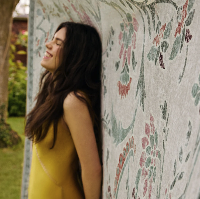 Eco-Washable | English Floral Rug Eco-Washable Rugs UK Mainland Free Shipping