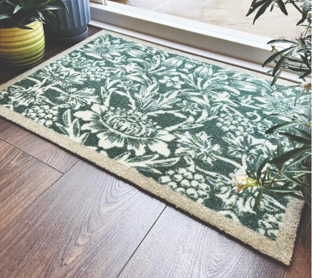 Heritage Green Doormat Mats and Runners UK Mainland Free Shipping