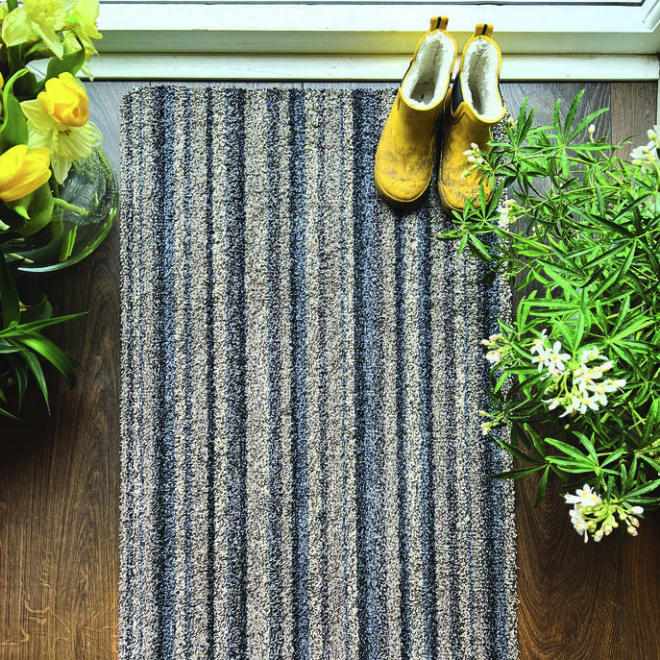 Cotton – Ribbon Grey Mats and Runners UK Mainland Free Shipping
