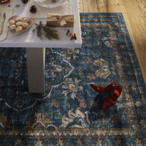 Eco-Washable | Paisley Rug Eco-Washable Rugs UK Mainland Free Shipping