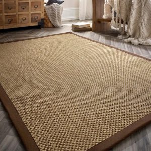 Sisal Natural | Brown Border Best Sellers UK Mainland Free Shipping