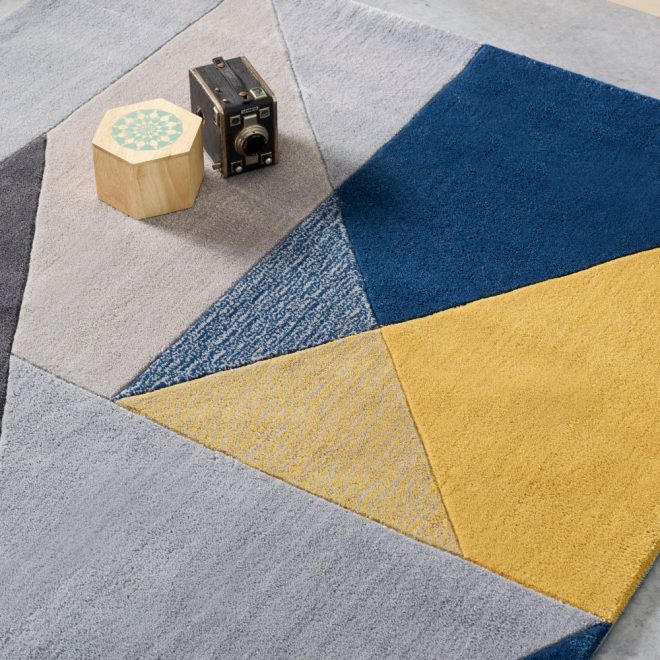 Trio/Design Matters Multi Bold Contemporary Rugs UK Mainland Free Shipping